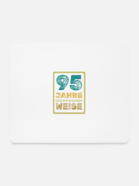 Spruch 95 - Mousepad (Querformat) - Weiß