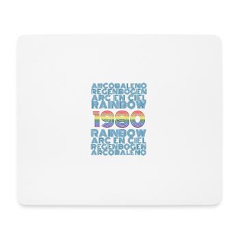 1980 - Mouse Pad (horizontal) - white - Front