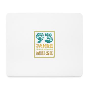 Age 93 - Mouse Pad (horizontal) - white - Front