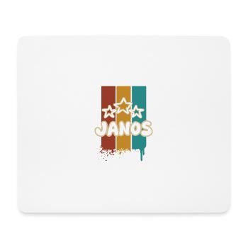 Janos Janos - Mousepad (Querformat) - Weiß - Vorne