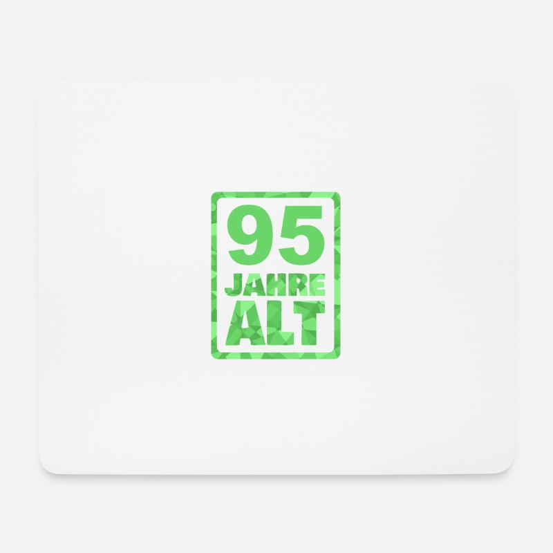 Jahr 95 - Mousepad (Querformat) - Weiß
