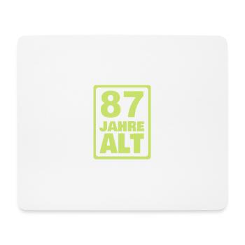 Alto 87 - Mouse Pad (horizontal) - white - Front