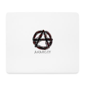 Anarchy - Mouse Pad (horizontal) - white - Front