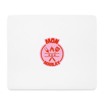 Cooking grill design for mom Marlay - Mouse Pad (horizontal) - white - Front
