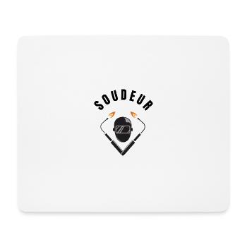 Collection Soudeur - Profession - Tapis de souris (format paysage) - blanc - Devant