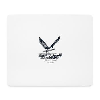 Albatros Conguel Herz von Breizh - Mousepad (Querformat) - Weiß - Vorne