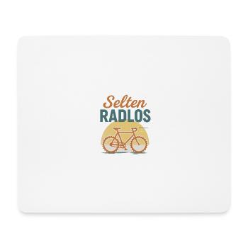 Selten ratlos - Mousepad (Querformat) - Weiß - Vorne