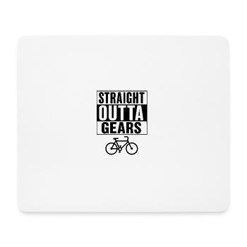 Fahrrad City Trekking Bike Radsport Spruch Design - Mousepad (Querformat) - Weiß - Vorne
