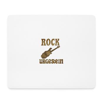 Rock Urgestein – Golden Guitar for Legends - Mouse Pad (horizontal) - white - Front