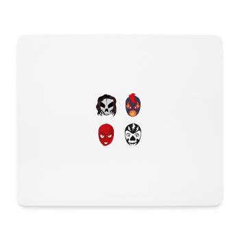 Équipe de puissance - Tapis de souris (format paysage) - blanc - Devant