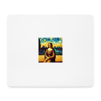 Noma Lisa - Mousepad (Querformat) - Weiß - Vorne