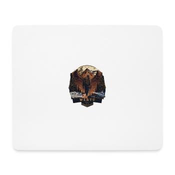 Wertu Ailesi 2024 - Mousepad (Querformat) - Weiß - Vorne