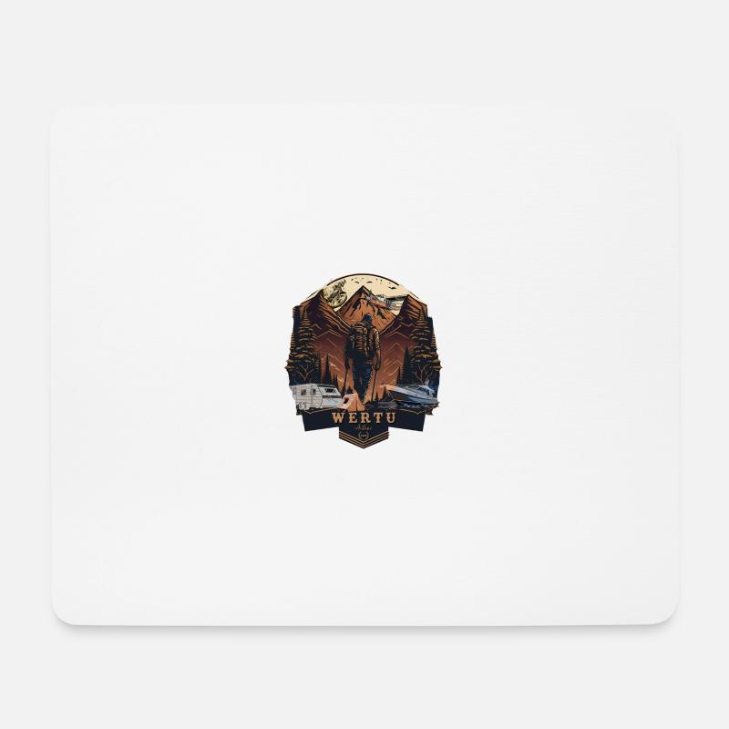 Wertu Ailesi 2024 - Mousepad (Querformat) - Weiß
