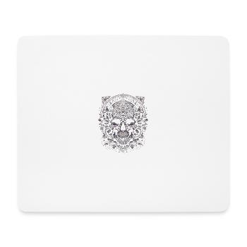Barocker Totenkopf Majestät - Mousepad (Querformat) - Weiß - Vorne