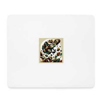 Boulder - Mouse Pad (horizontal) - white - Front
