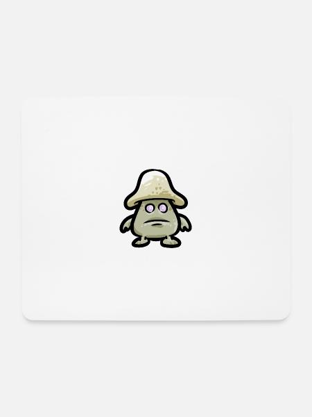 Kawaii-Krötenheld - Mousepad (Querformat) - Weiß