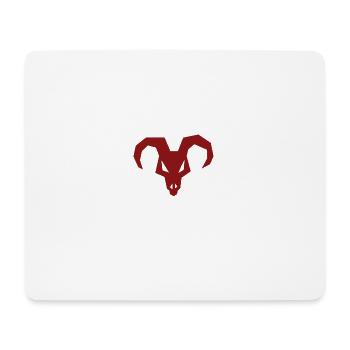 Hydraulic ram - Mouse Pad (horizontal) - white - Front