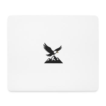 Majesty of the Skies: The World of Eagles - Mouse Pad (horizontal) - white - Front