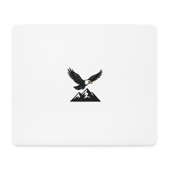 Majesty of the Skies: The World of Eagles - Mouse Pad (horizontal) - white - Front