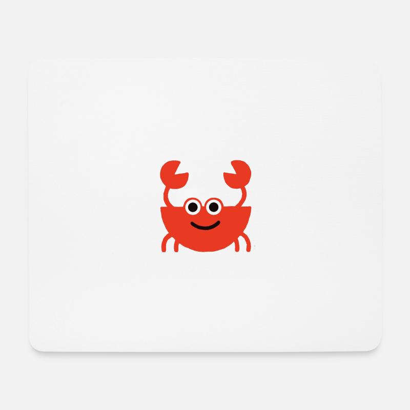 Krabbe Krebs Wasser Tier - Mousepad (Querformat) - Weiß