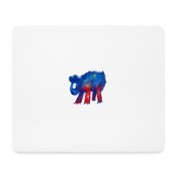 Colorful animal - Mouse Pad (horizontal) - white - Front