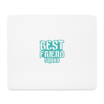 Équipe des amis - Tapis de souris (format paysage) - blanc - Devant