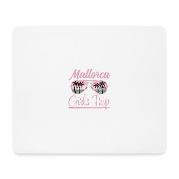 Mallorca, Girls Trip - Mousepad (Querformat) - Weiß - Vorne