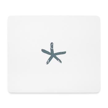 Seestern moin - Mousepad (Querformat) - Weiß - Vorne