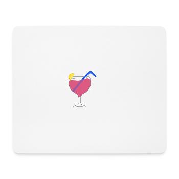 cocktail - Mousepad (Querformat) - Weiß - Vorne