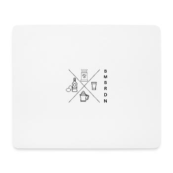 Bombardino - Mousepad (Querformat) - Weiß - Vorne