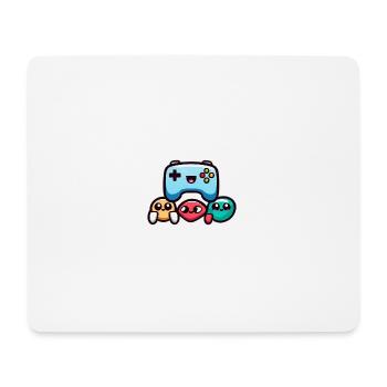 Game Controller - Mousepad (Querformat) - Weiß - Vorne