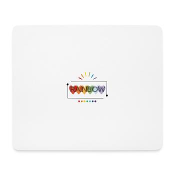 Rainbow so nice - Mouse Pad (horizontal) - white - Front