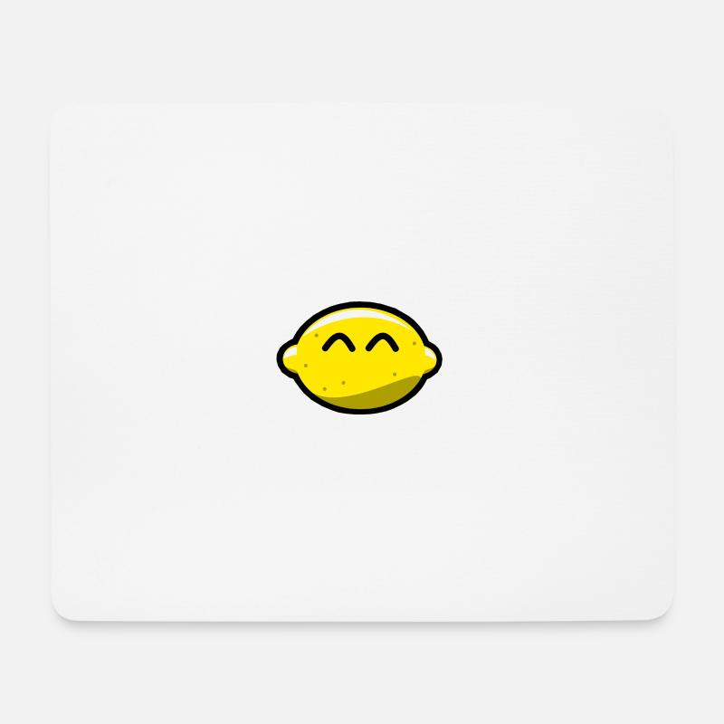 Funny lemon - Mouse Pad (horizontal) - white