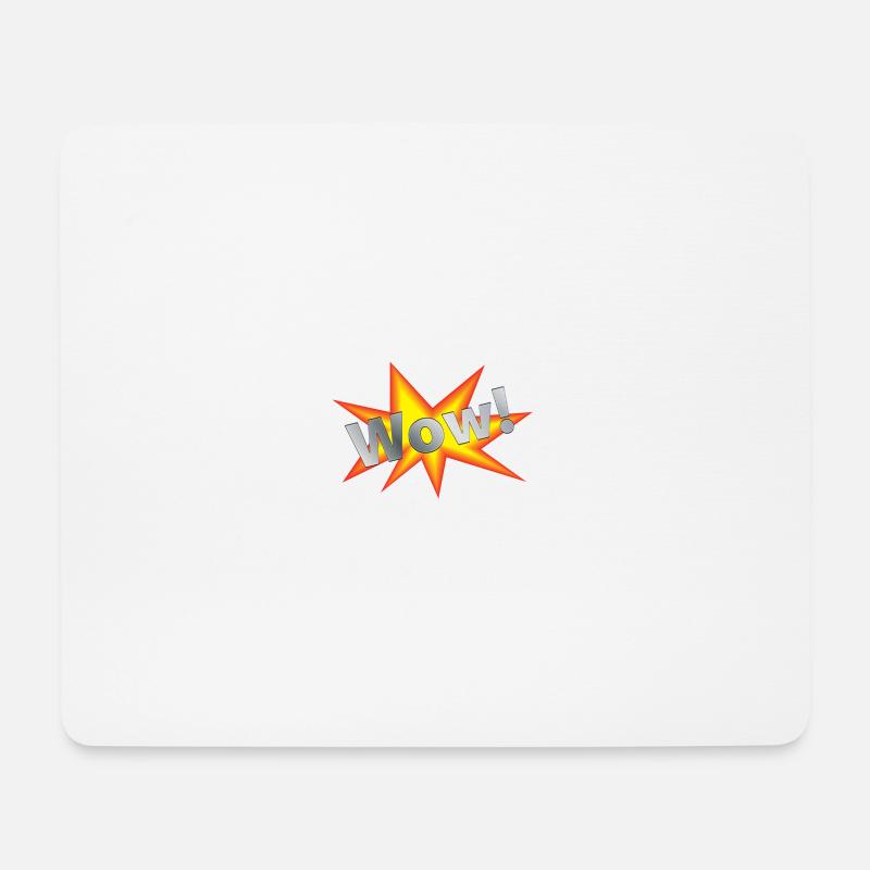 WOW Effekt FX - Geschenkidee - Mousepad (Querformat) - Weiß