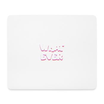 Welcher fette Neon-Pop-Text auch immer - Mousepad (Querformat) - Weiß - Vorne
