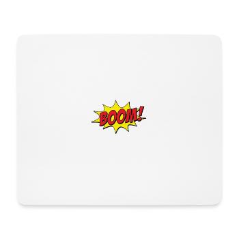 Comic Cartoon Boom FX - Perfekte Geschenkidee - Mousepad (Querformat) - Weiß - Vorne