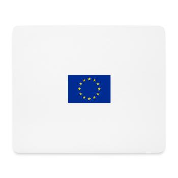 EU flag - Mouse Pad (horizontal) - white - Front