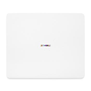 Astro Monde - Tapis de souris (format paysage) - blanc - Devant