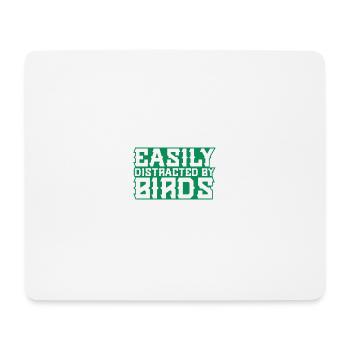 Faucon Oiseau Faucon - Tapis de souris (format paysage) - blanc - Devant