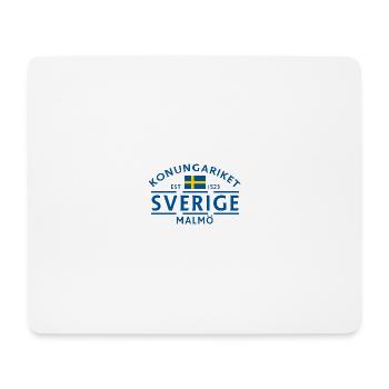 Sweden Malmö Official Logo - Mouse Pad (horizontal) - white - Front
