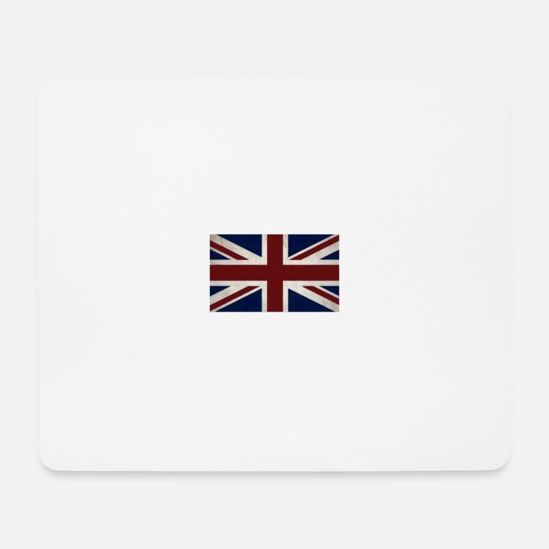 Großbritannien - Mousepad (Querformat) - Weiß