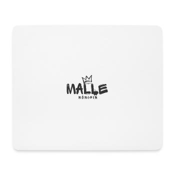 Malle Königin - Mousepad (Querformat) - Weiß - Vorne