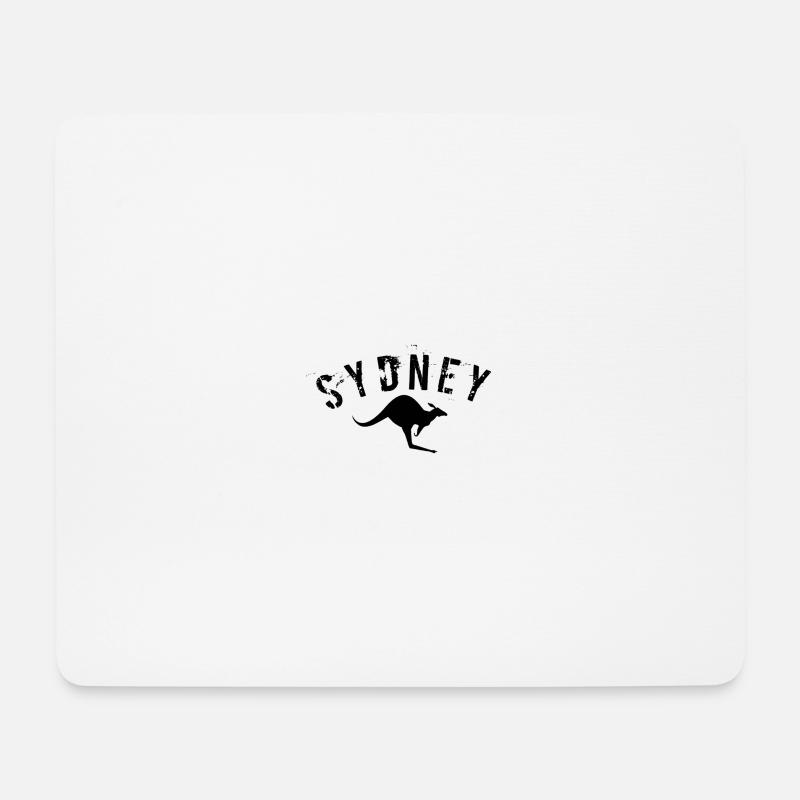 Sydney - Mousepad (Querformat) - Weiß