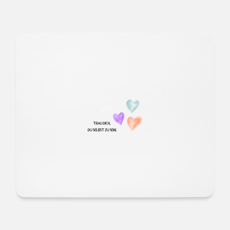 eunde - Mousepad (Querformat) - Weiß