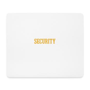 SECURITY - Mouse Pad (horizontal) - white - Front