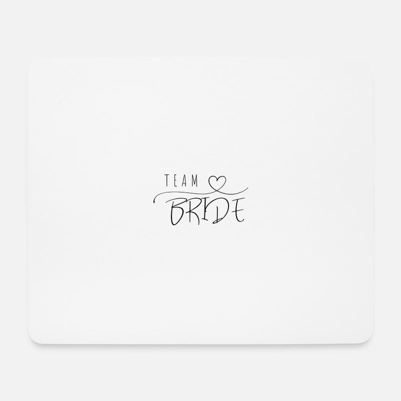 Team Bride - Mouse Pad (horizontal) - white