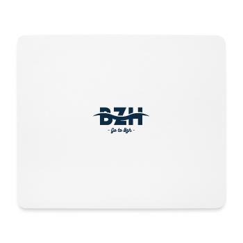 Vague BZH - Tapis de souris (format paysage) - blanc - Devant