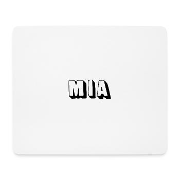 Mia - Mia - Mousepad (Querformat) - Weiß - Vorne