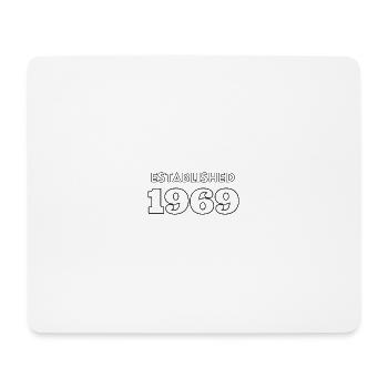Established 1969 - Feier dein Geburtsjahr - Mousepad (Querformat) - Weiß - Vorne
