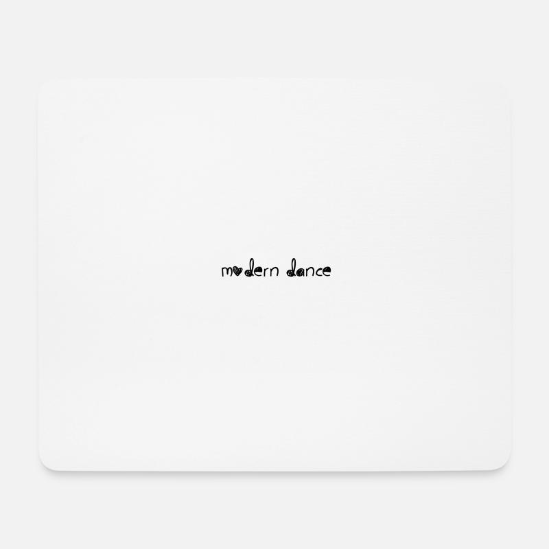 modern dance - Mousepad (Querformat) - Weiß